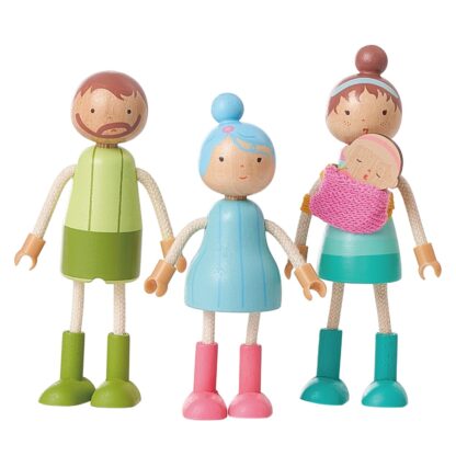 2Kids Toys Sada nábytku s rodinou 5 v 1 - Obrázek 4
