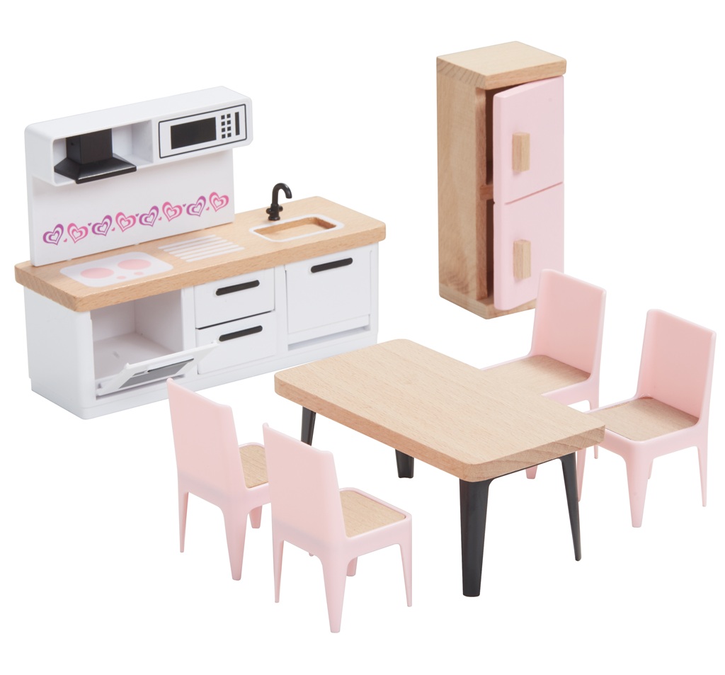 2Kids Toys Sada nábytku s rodinou 5 v 1 - Obrázek 5