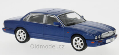 Modely autíček Jaguar XJ8 (X308), 1998, 1:43, IXO, zelená, 1:43 - IXOCLC588N.22, kovové modely aut Jaguar od Oldmodel.cz.