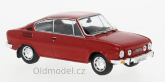 Model autíčka Škoda 110R Coupe, 1978, 1:43, Červená - IXOCLC589N.22, kovové modely aut Škoda 110R, IXO.