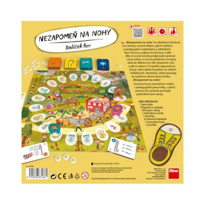 Dino Edukační hra Nezapomeň na nohy - Obrázek 3