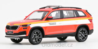 Model autíčka Škoda Kodiaq FL (2021), 1:43, 143ABX-041XL10 - HZS - Hasičský Záchranný Sbor Jihomoravského Kraje, Modely autíček Škoda - Oldmodel.cz