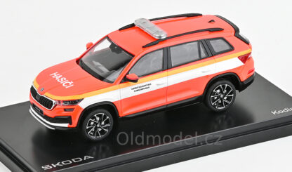 Model autíčka Škoda Kodiaq FL (2021), 1:43, 143ABX-041XL11 - HZS - Hasičský Záchranný Sbor Olomouického Kraje, Modely autíček Škoda - Oldmodel.cz
