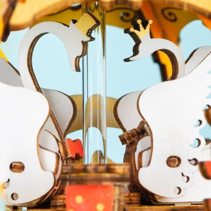 RoboTime 3D skládačka hrací skříňky Dýňový kočár - Obrázek 2