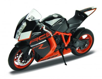 Welly - Motocykl KTM 1190 RC8 R 1:10 černooranžový