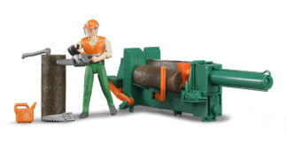 Bruder Dřevařský set - poškozený obal