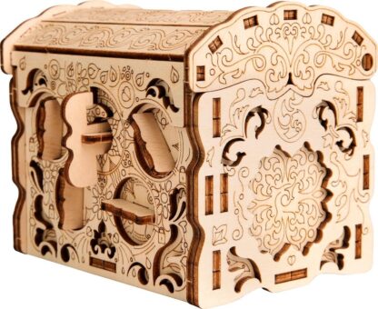 EscapeWelt 3D dřevěná skládačka hlavolamu Secret Treasure Box - Obrázek 4