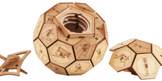 EscapeWelt Dřevěný hlavolam Quest Ball