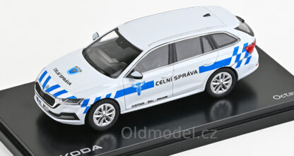 Kovové Modely autíček Škoda Octavia IV Combi Celní správa (2020) 1:43, 143ABX-038XN, modely autíček Škoda, Oldmodel.cz