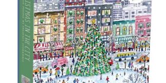 Galison Puzzle Vánoce ve městě 1000 dílků