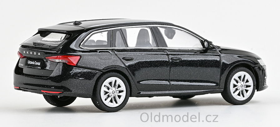 Modely autíček Škoda Octavia IV FL Combi (2024), 1:43 , Bílá Candy - 143AB-050E, kovové modely aut Škoda, Modely autíček pro každého - Oldmodel.cz