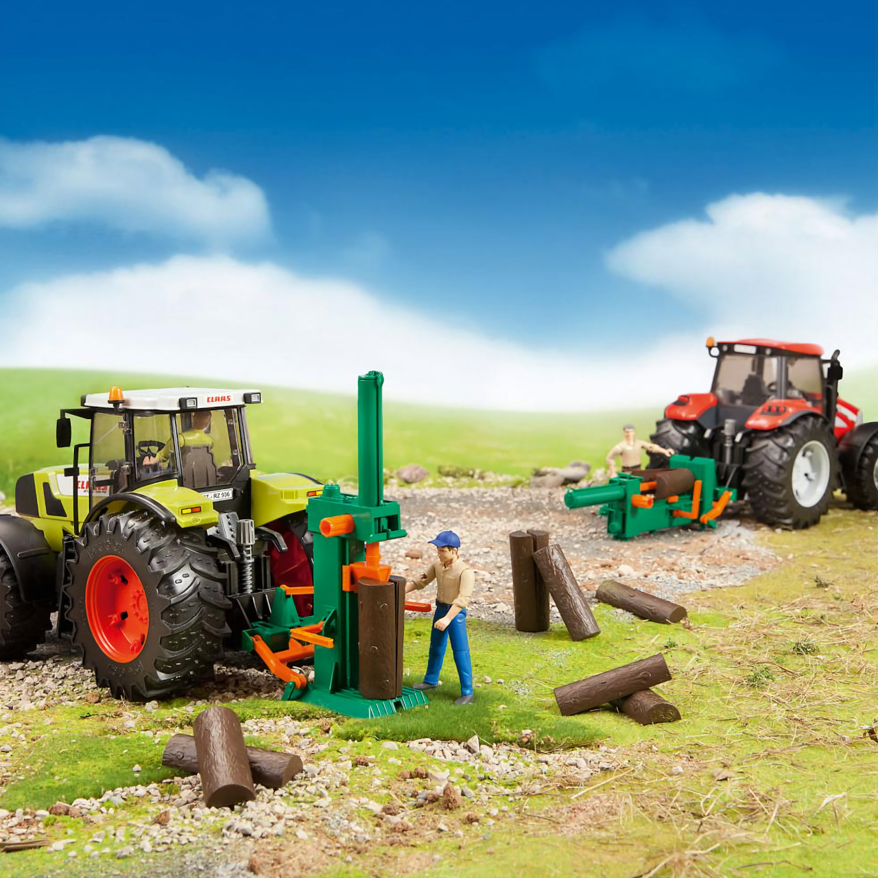 Bruder Dřevařský set - Obrázek 2