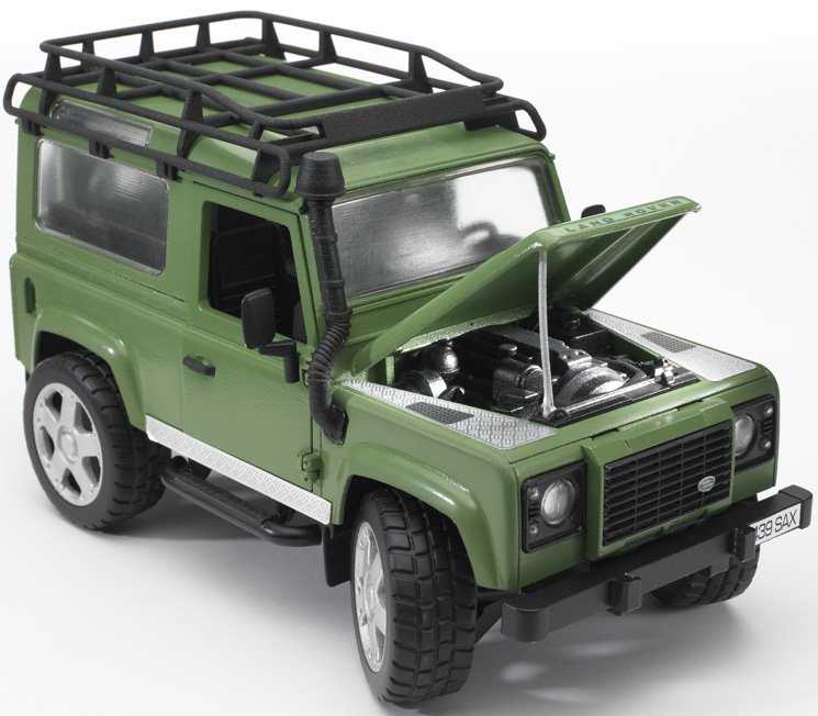 Bruder LAND ROVER s přepravníkem na koně - Obrázek 3