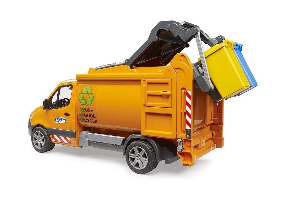 Bruder MB Sprinter popelář malý - Obrázek 2