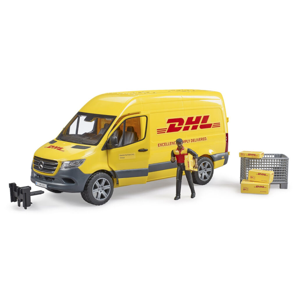 Bruder Mercedes-Benz Sprinter DHL s řidičem - Obrázek 2