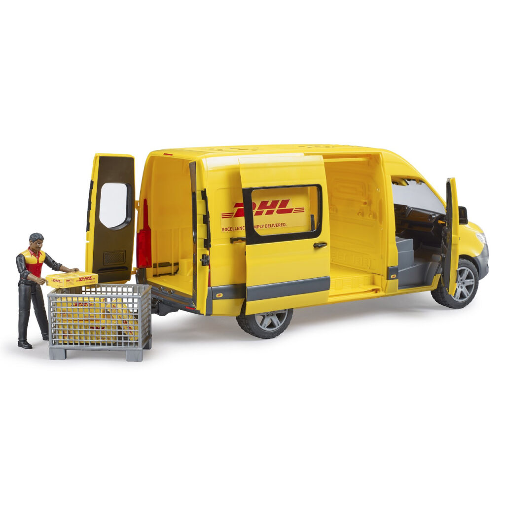 Bruder Mercedes-Benz Sprinter DHL s řidičem - Obrázek 4
