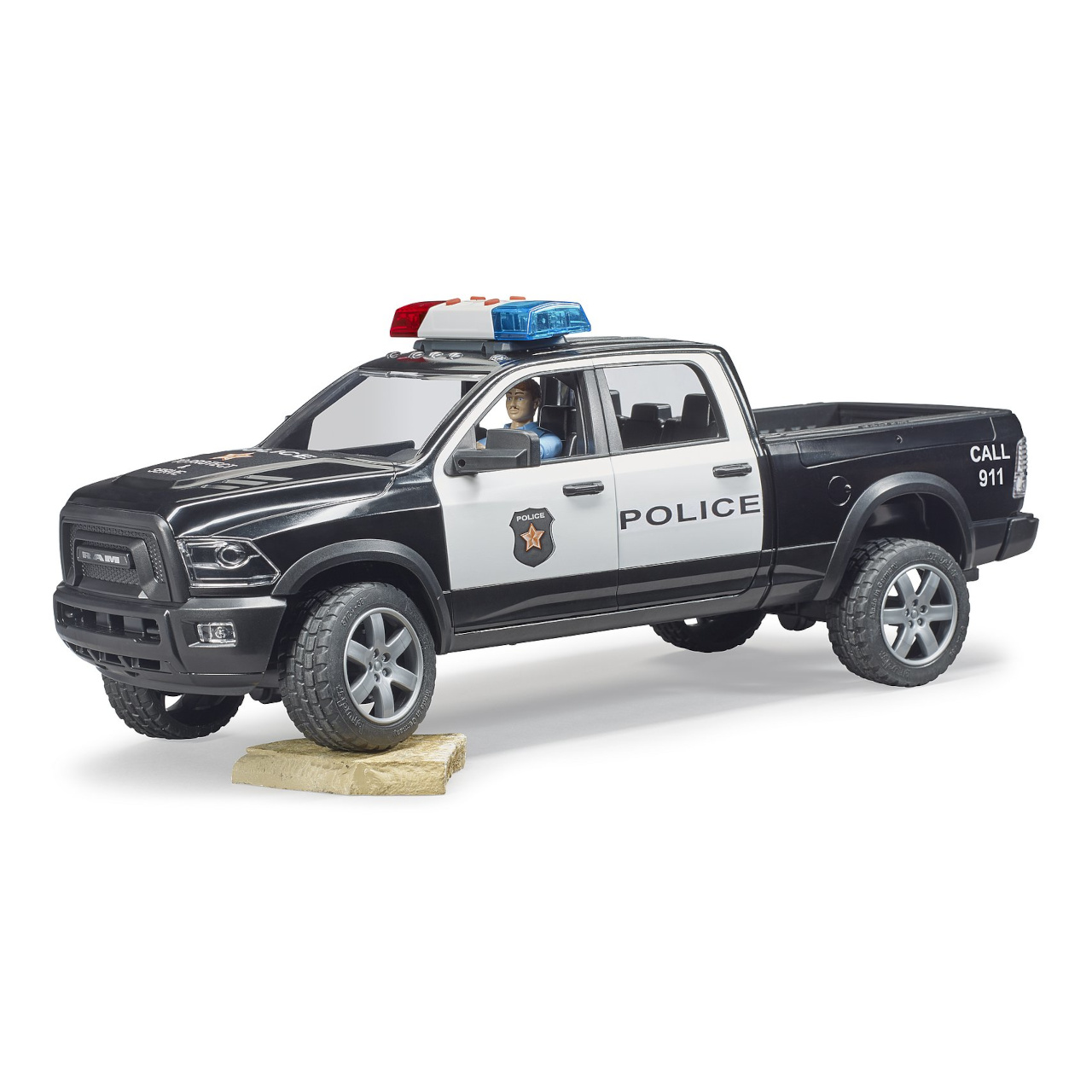 Bruder Policejní auto RAM s policistou - Obrázek 4