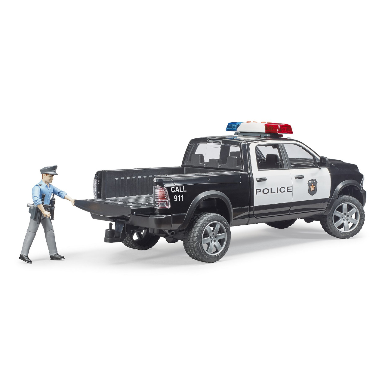 Bruder Policejní auto RAM s policistou - Obrázek 5