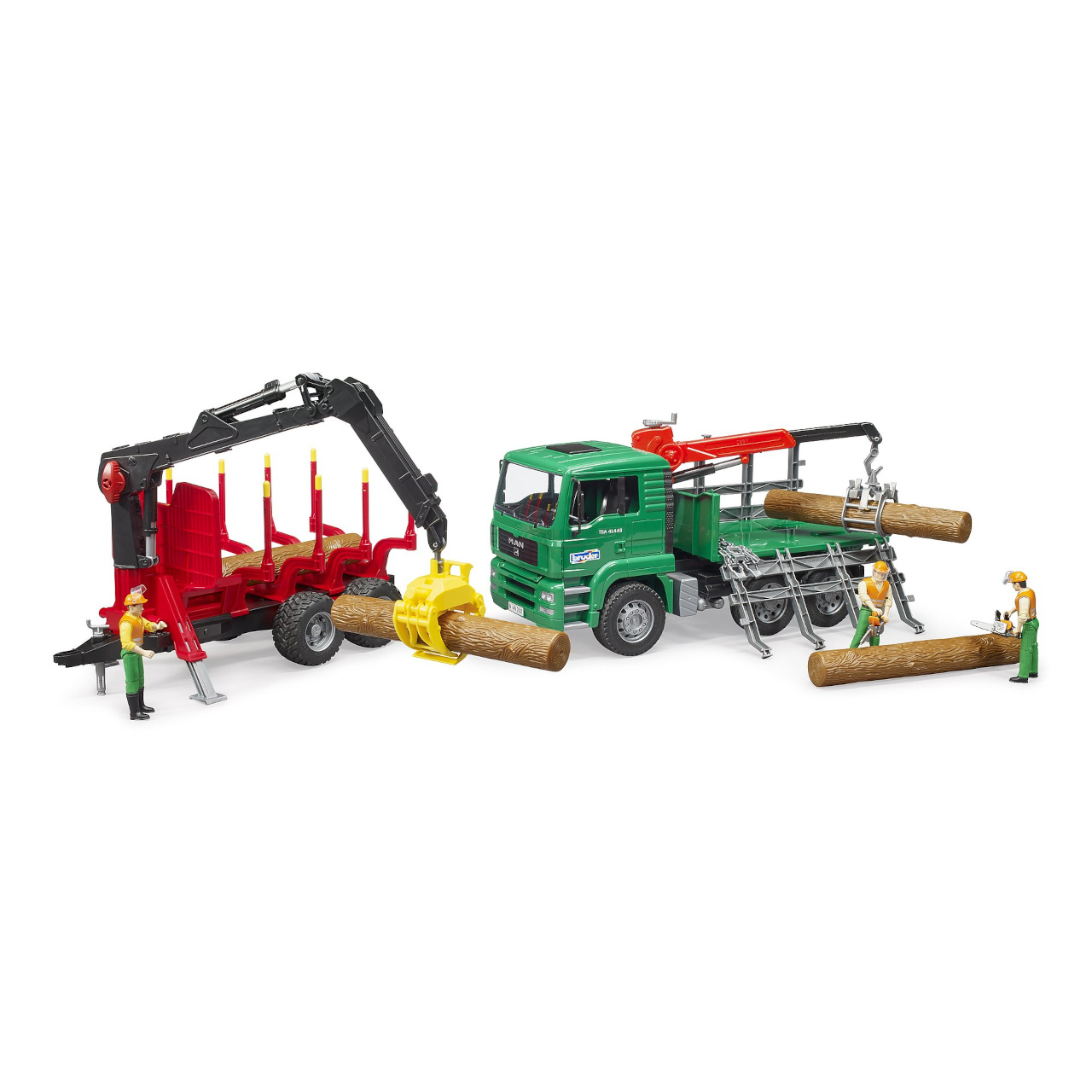 Bruder Přepravník na dřevo s rukou - Obrázek 5