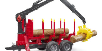 Bruder Přepravník na dřevo s rukou