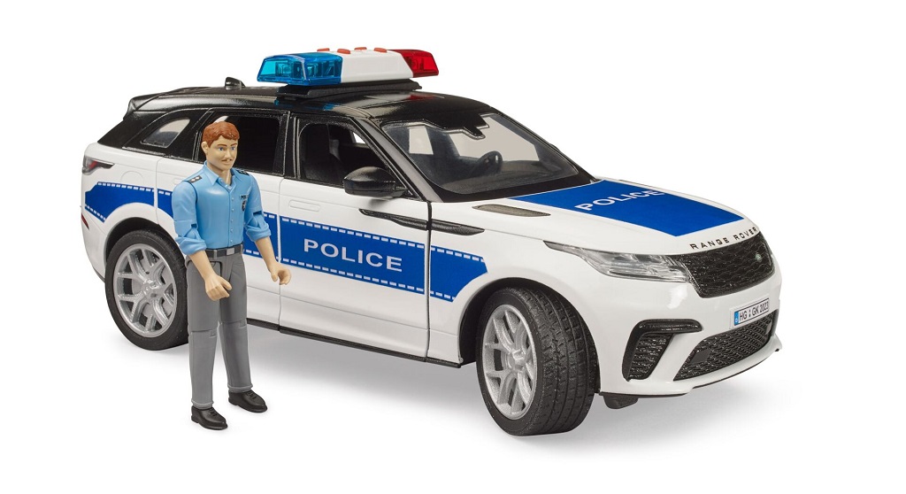 Bruder Range Rover Velar Policie s figurkou - Obrázek 2