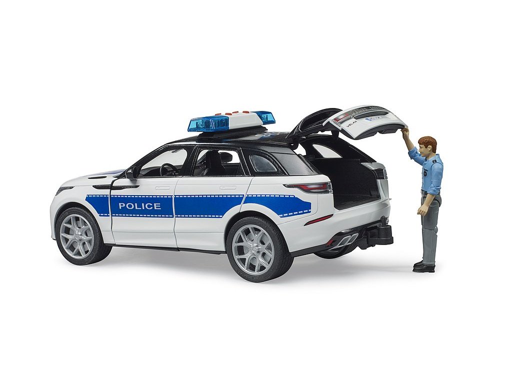 Bruder Range Rover Velar Policie s figurkou - Obrázek 3