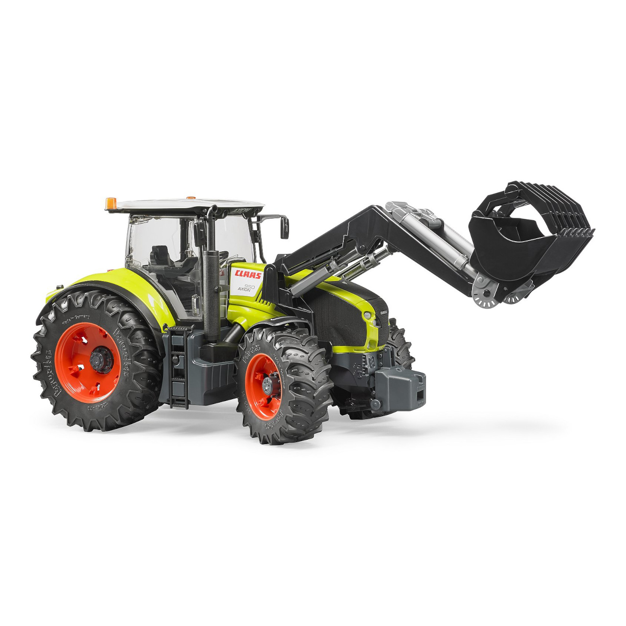 Bruder Traktor CLAAS AXION 950 s čelním nakladačem - Obrázek 4