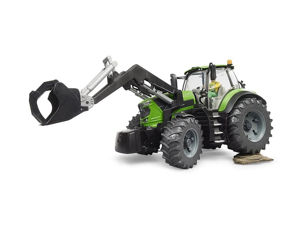Bruder Traktor Deutz-Fahr 8280 TTV s čelním nakladačem - Obrázek 3
