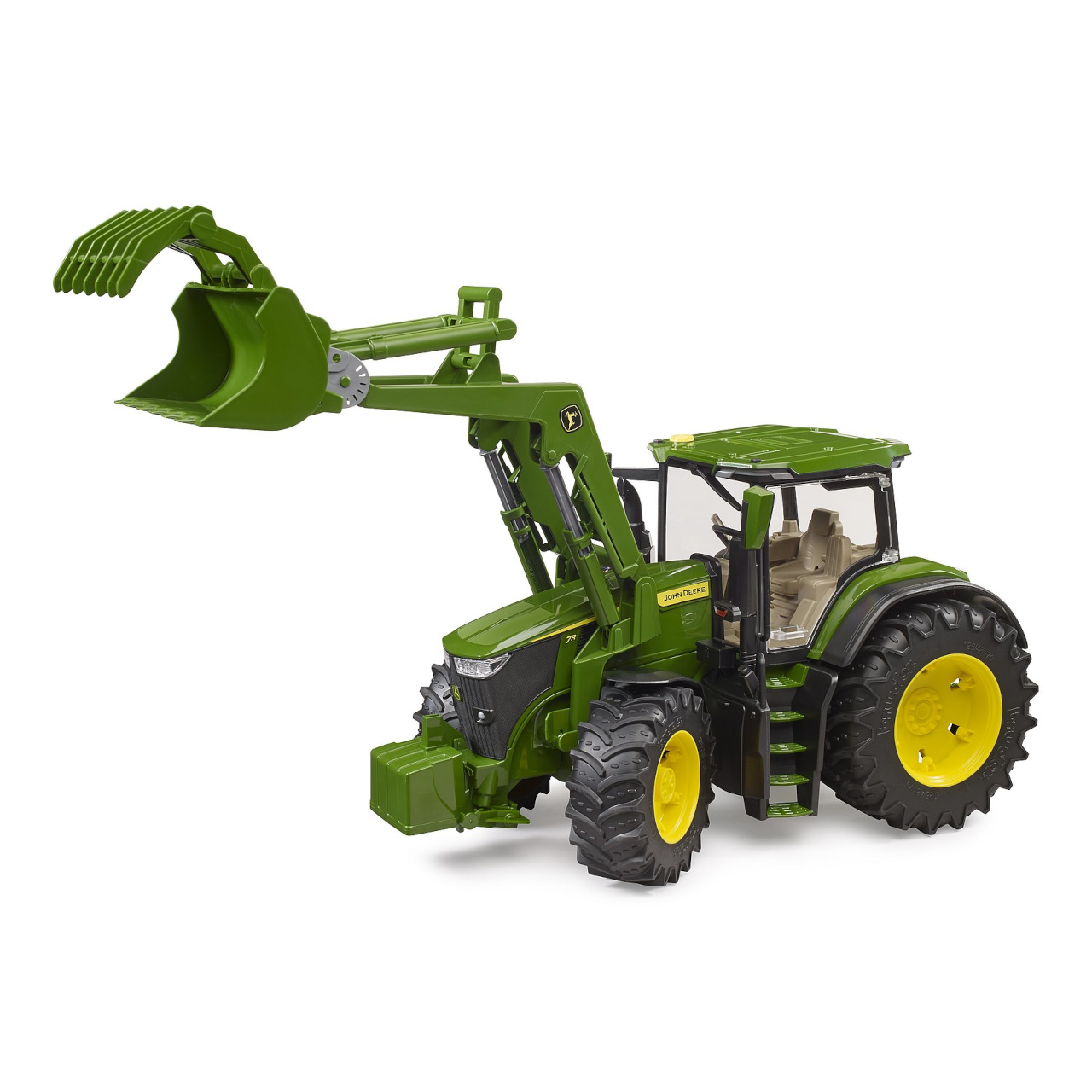 Bruder Traktor John Deere 7R 350 s čelním nakladačem - Obrázek 5