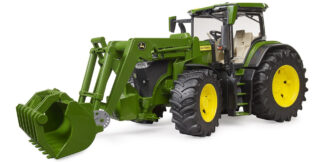 Bruder Traktor John Deere 7R 350 s čelním nakladačem
