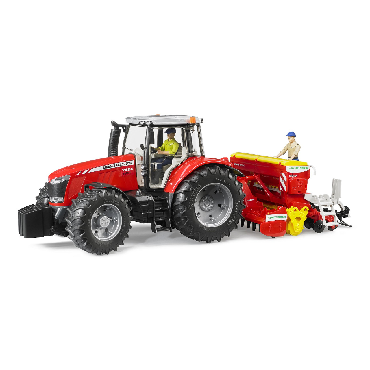 Bruder Traktor MASSEY FERGUSON 7624 - Obrázek 3