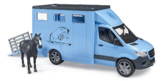 Bruder Vůz pro přepravu zvířat MB Sprinter s figurkou koně