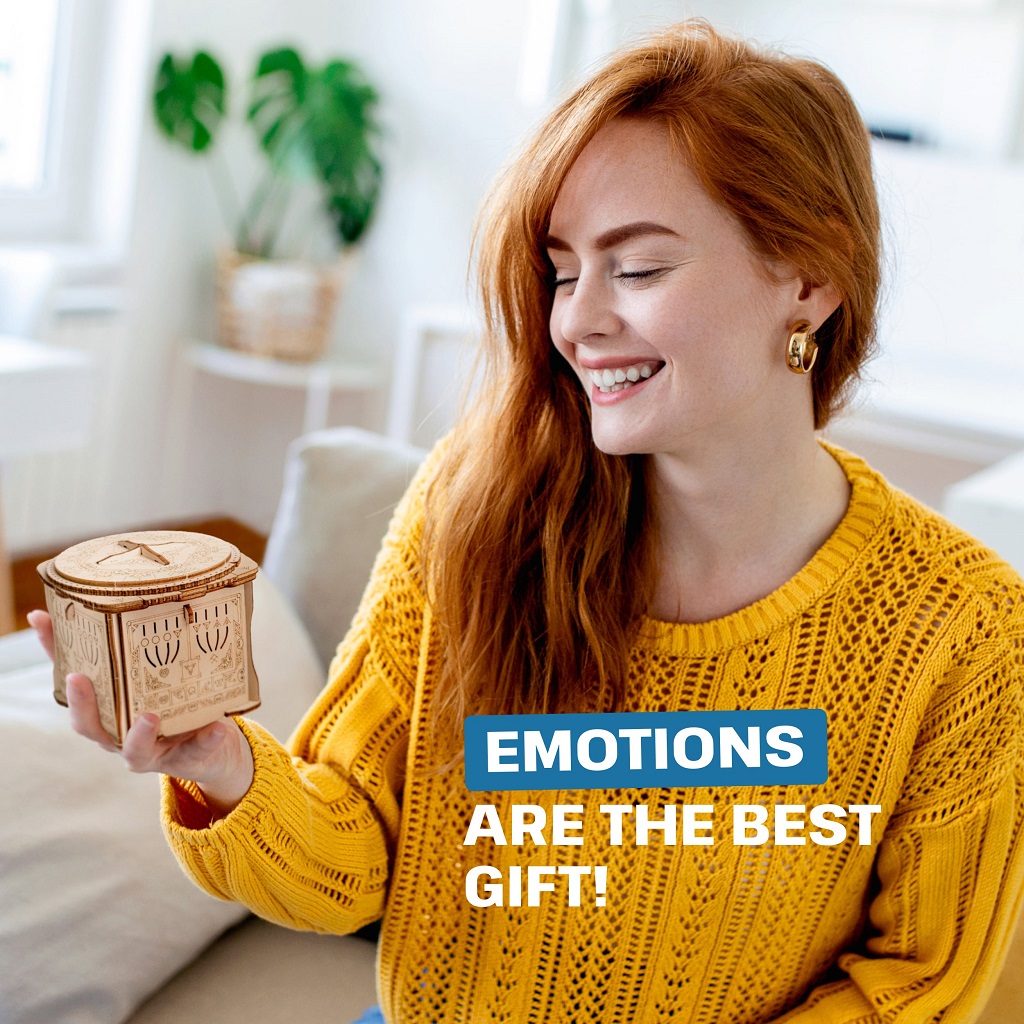 EscapeWelt Dřevěný hlavolam Secret Lock Box - Obrázek 5