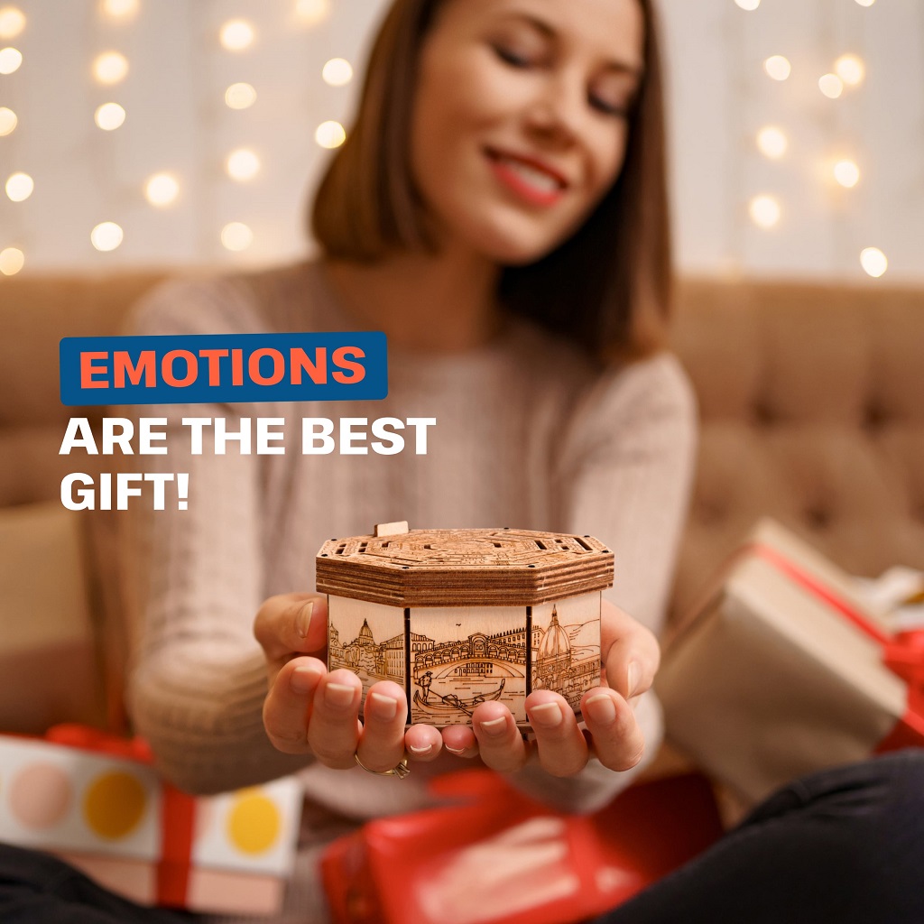 EscapeWelt Dřevěný hlavolam Secret Maze Box - Obrázek 2