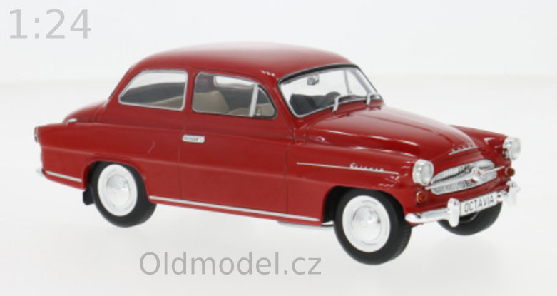 Model autíčka Škoda Octavia Super 195963 , 1:24, WB124265 , WhiteBox - Modely autíček pro každého - Oldmodel.cz