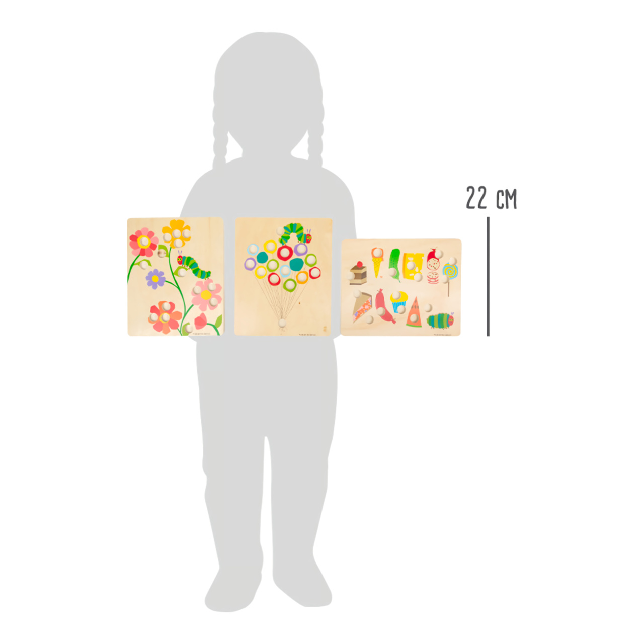 small foot Barevná hra Caterpillar - Obrázek 5