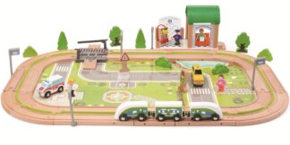 2Kids Toys Vláčkodráha Vesnice 110 dílů