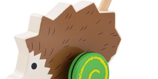 Bigjigs Baby Dřevěný jezdík Ježek