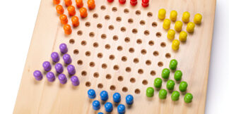 Bigjigs Toys Dřevěná halma