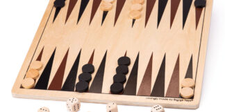 Bigjigs Toys Dřevěný backgammon