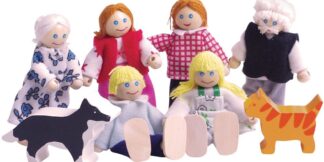 Bigjigs Toys Set rodinky do domečku