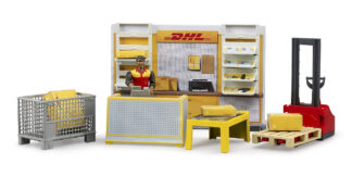 Bruder BWORLD Zásilkovna DHL s příslušenstvím