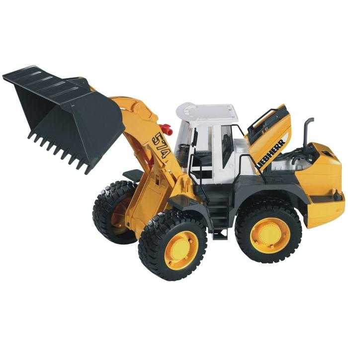 Bruder Čelní nakladač LIEBHERR L574 - Obrázek 2