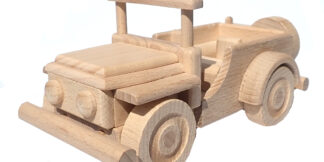 Ceeda Cavity Dřevěné auto Jeep