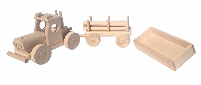 Ceeda Cavity Traktor s vlečkou velký - Obrázek 2