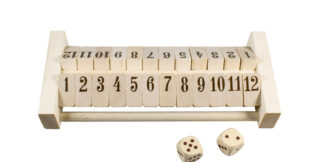 Detoa Dřevěná hra Sklapni to!