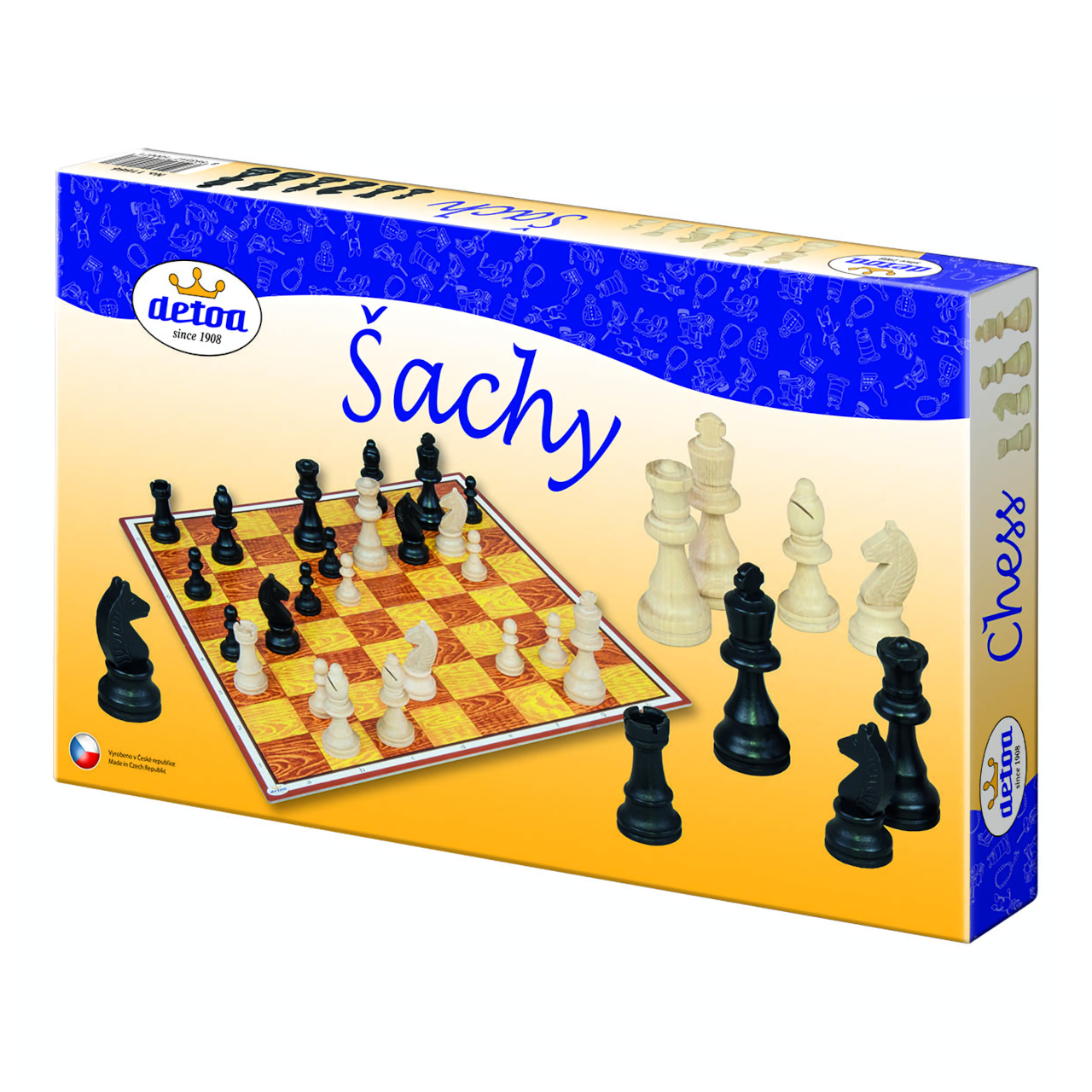 Detoa Dřevěné šachy - Obrázek 2