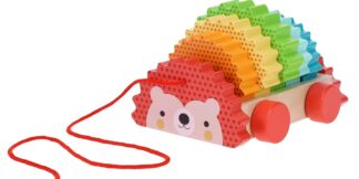 Petit Collage Dřevěný tahací ježek