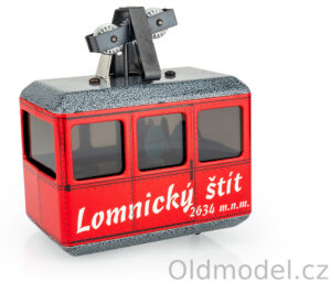 Lanovka červená Lomnický štít