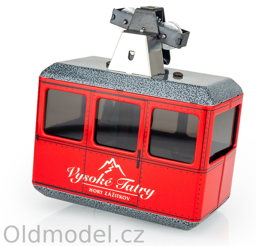 Lanovka červená Lomnický štít